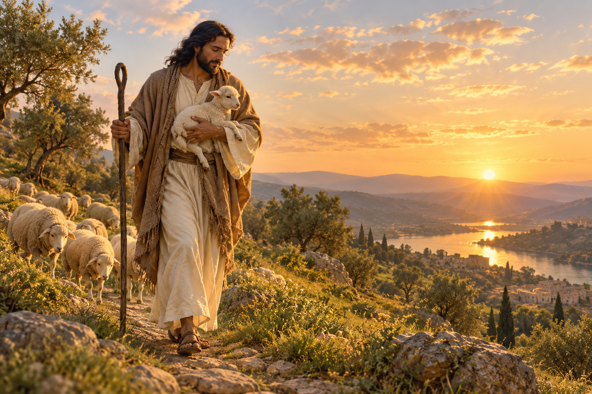 The Good Shepherd – Jesus Acrylic Wall Art