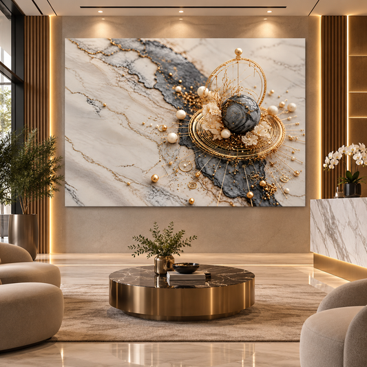 MARBLE ACRYLIC WALL ART