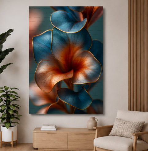 Abigail Flower Acrylic Floral Wall Art