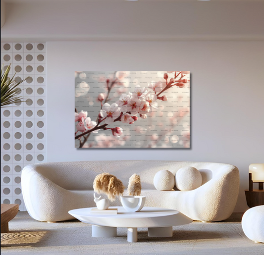 Cherry Blossom Acrylic Wall Art