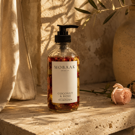 Coconut & Rose Body Oil