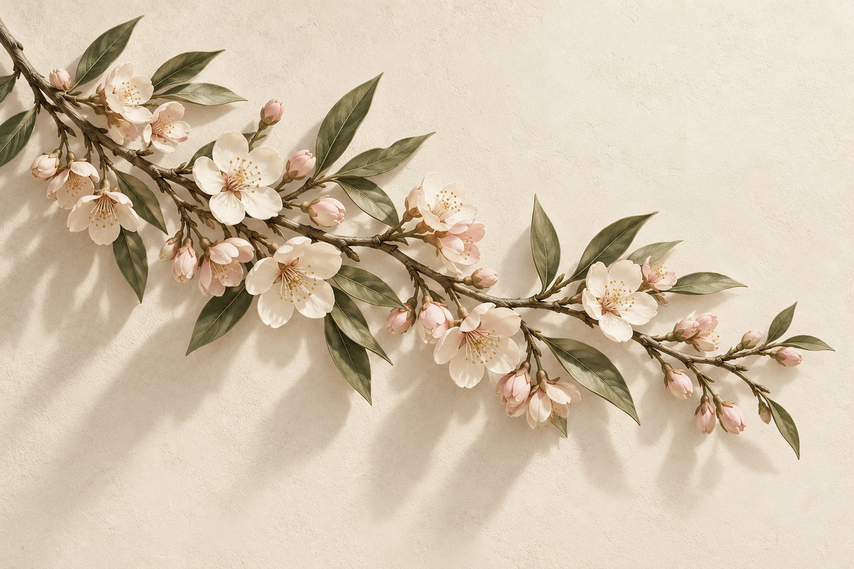 ZUNI FLOWERS ACRYLIC WALL ART
