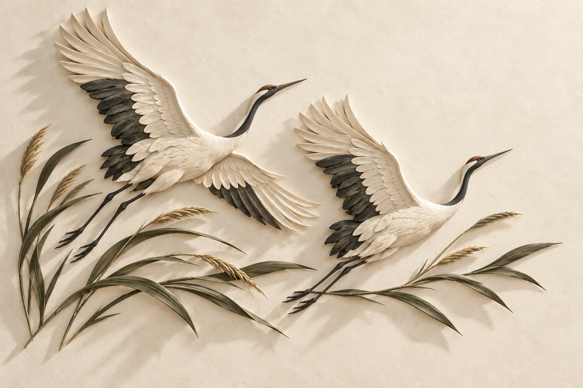 BIRDS ACRYLIC WALL ART