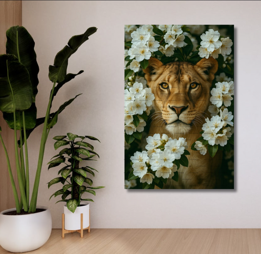 Lioness Beauty Acrylic Wall Art Print
