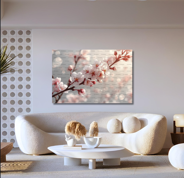 Cherry Blossom Acrylic Wall Art