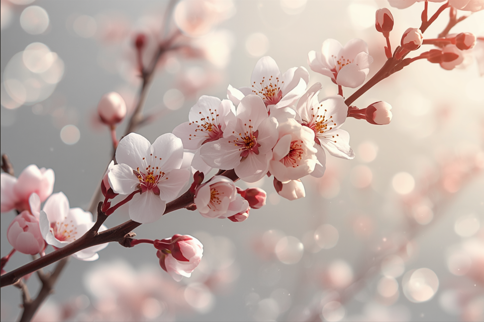 Cherry Blossom Acrylic Wall Art