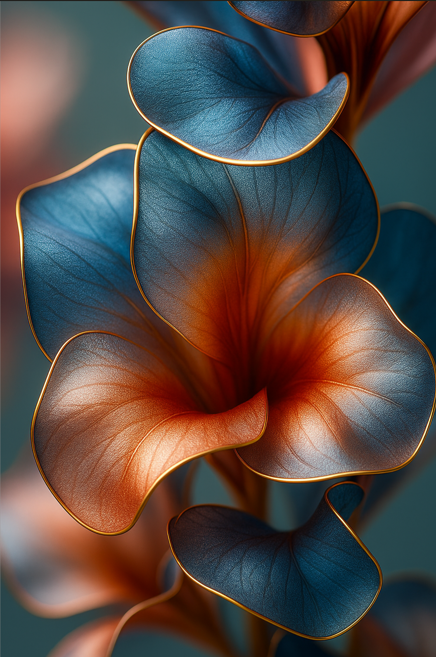 Abigail Flower Acrylic Floral Wall Art