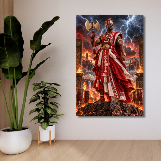 SHANGO ORISHA OF THUNDER, LIGHTING, FIRE, AND JUSTICE